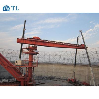 China Industrial Prefab Steel Space Frame Design For Power Plant Coal Storage for sale