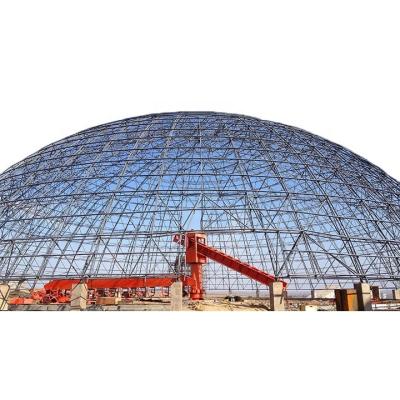 China Prefabricated Structural Roofing Dome Space Frame Coal Storage For India for sale