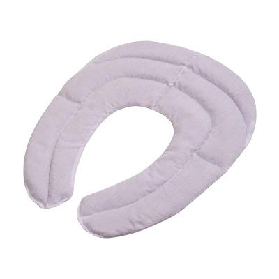 China Wholesale Weighted Fleece Blanket Moon Shape Fleece Blanket Seeds Moist Heating Pad Neck And Shoulder Wrap Warming Pad For Adults for sale