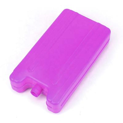 China 2021 New Trend Reusable Plastic Ice Brick Non-Toxic Ice Block Fresh Food Delivery Waterproof Gel Cooler Box for sale