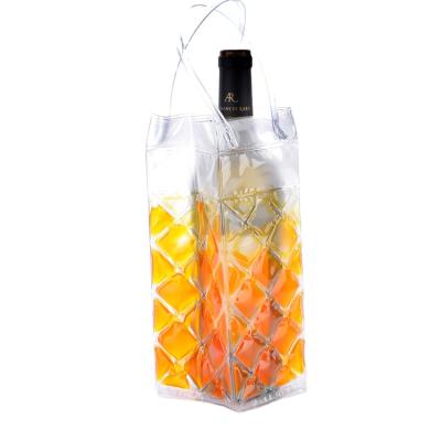 China Waterproof Promotional Gifts Gel Cooler Wine Bottle Wrap Bottle Sleeve And Wine Cooler for sale