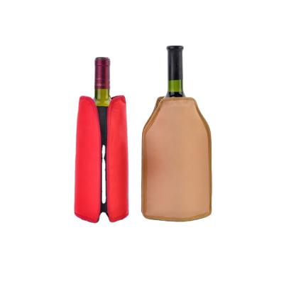 China 360g 500g Gel Wine Beer 0.75L Soft -18 Waterproof Hard Solid Reusable Bottle Cooler Printing Home Backpack Use Thermal Waterproof OEM for sale