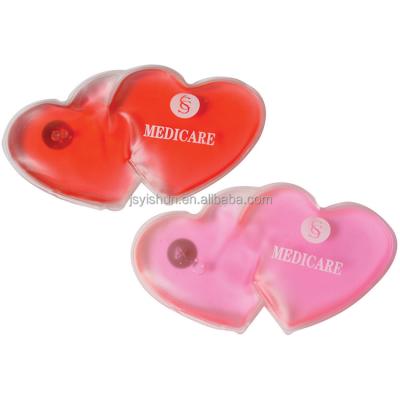 China 40mm Winter Use PVC Reusable Heat Pack Magic Click Instant Heat Warm PVC Hand Warmer for sale