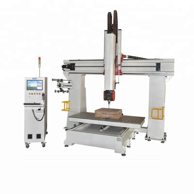 China Building Material Shops Regular Performance Mini 5 Axis CNC Router For Sale for sale