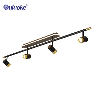 China Led Track Lights 5w 7w 15w 20w 24w Black Shop Housing Dimmable Linear Ceiling Spotlights Led Track Lights for sale