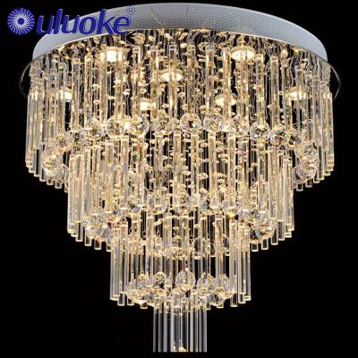 China K9 Modern Luxury Modern Gu10 Crystals Lamp Chandelier Hanging Pendant Light for sale