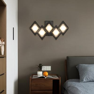 China Modern Indoor Price Room Decorative Modern Bedroom Nice Room Shape 5w Led Wall Lamp for sale