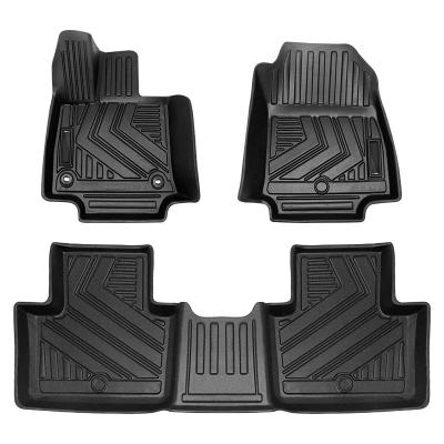 China Business HOT SALE Car Floor Mats Anti Slip Fut Set Strip Washable Rubber Car Floor Mats For Toyota Rav4 2019-2023 LHD for sale