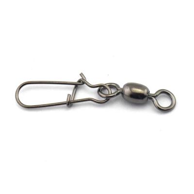 China Stainless Steel Quality Stainless Steel Fishing Swivel With Nice Snap for sale