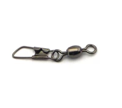 China Corrosion Resistant Wholesale Fishing Tackle Swivel And Instant Crane Swivel With Safety Snap for sale