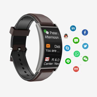 China NEW T20 Touch Screen Curved Smart Watch Glass Strap Bracelet With Calorie Counter Blood Pressure Trackers AMOLED Screen Hot Sale for sale