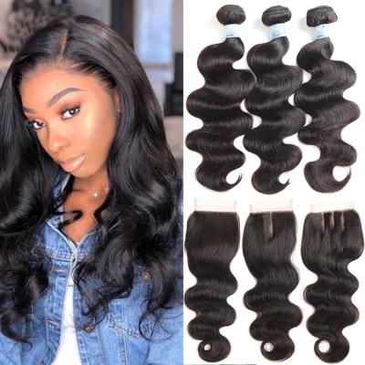 China FB Factory Wholesale Price 100% Raw Unprocessed Brazilian Human Hair Weave Free Shipping Body Wave Virgin Human Hair To Mozambique for sale