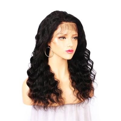 China FB Raw Deep Wave Human Hair 180% Density Full Lace Wig In Thailand for sale