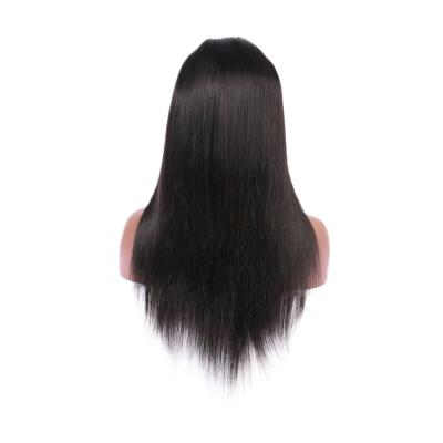 China Straight Full Cuticle Lace Wig Natural Hairline Full Lace Wig Hair Ventilation Machine for sale