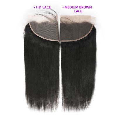 China Wholesale Price Thin Body Wave HD Lace Up 613 13x4 13x6 Closure 4x4 5x5 6x6 Hd Thin Lace Frontal Bandeau for sale