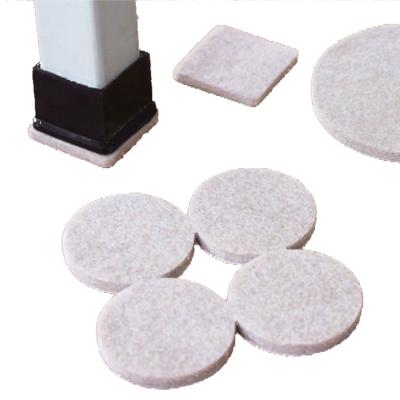 China OEM Noise Prevention Nail Heavy Duty Furniture Felt Self Adhesive Pads For Chair, Table, Sofe 44 for sale