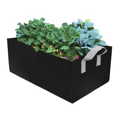 China Non Woven Plant Fiber High Quality Garden Flower Cloth Pots Large Size Hydroponic for sale