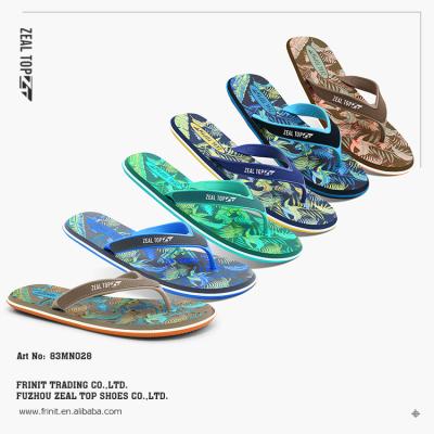 China CUSHIONING flip flops shoes men's outdoor casual beach sandals factory price fashion hot wholesale custom logo slipper for men for sale