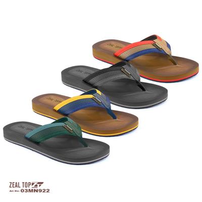 China CUSHIONING Summer Thong High Quality Sandal Customized Logo Design New Comfortable Eva Beach Slippers Flip Flops For Men Wholesale for sale