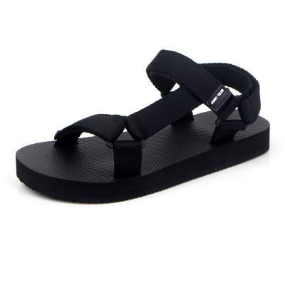 China New China-Wholesale-Big Unique Luxury Men's Flats Material Sandals Spring 2021 Custom Beach Sandal Designer Strap Platform Woman Flats for sale