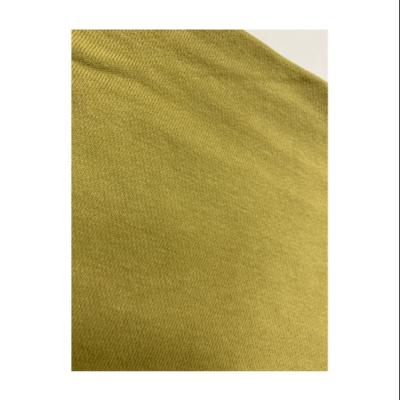 China 65 35 TR Hemp Gray Terry Cotton Blend Polyester Fabric Microfiber Breathable Yellow Fabric for sale