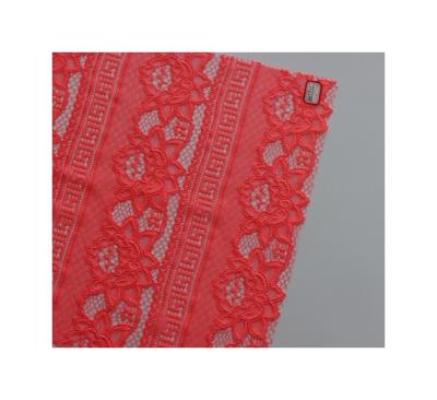 China Wholesale Shrink-Resistant Clothes 65% Cotton 35% Nylon Tape Embroidery Mesh Fabrics For Clothing for sale