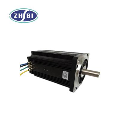 China High Power 130MM Drip Proof / Totally Enclosed Brushless DC Motors 310v 3000w Bldc Motor 3000rpm for sale