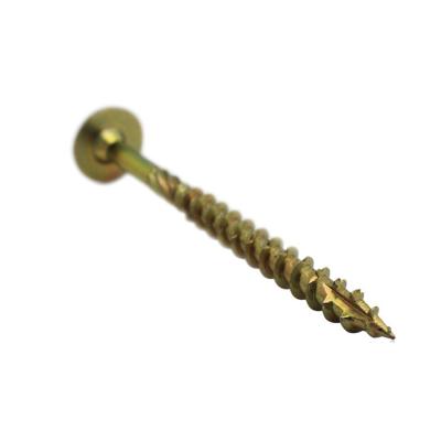 China Flat Zinc and Yellow Passive Drive Wood Construction Torx Screws for sale