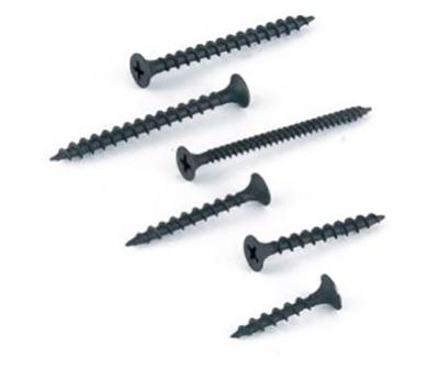 China C1022A High Quality Self Tapping Drywall Black Phosphate Screws With Bugle Head for sale