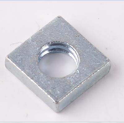 China DIN 557 General Industry Iron Square Lock Nut M3 M4 M5 M6 M8 Square Weld Nut for sale