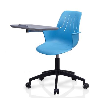 China Foldable Notebook Chair With Writing Tablet Training Chair For School Student for sale