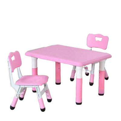 China New Design Moon Table Child Care Center Modern Kindergarten Furniture Preschool Table And Chair for sale