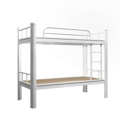 China Metal Frame Bunk Beds Dormitory Furniture Heavy Duty Metal School Pensions Bunk Bed For Sale Kids Beds Banker Bed Bunk for sale