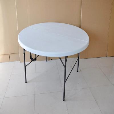 China Modern Cheapest Round Banquet Table Frame Lightweight Folding Table for sale