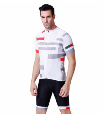 China Breathable Mountain Suit Cycling Team Riding Suit Short Sleeve Jacket Custom Bib Outdoor Moisture Absorption And Perspiration In Summer for sale