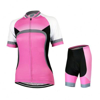 China SUGAR Female Apparel Kit Ladies Antibacterial Tank Top Women Cycling Tank Top Bike Clothing Set Speedsuit Trisuit for sale