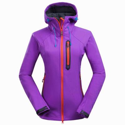 China Breathable Women's Ski Jacket Fleece Windproof Mountain Waterproof Jacket for sale