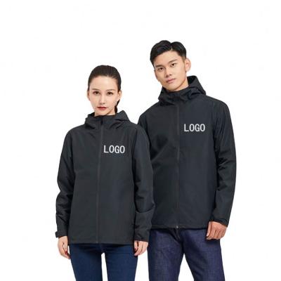 China Breathable Mens Waterproof Rain Jacket II With Hood Breathable Windbreaker For Outdoor Hiking Climbing With Your Logo for sale