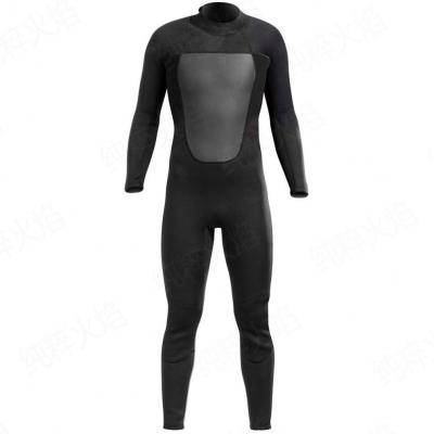 China Antibacterial Mens Full Neoprene Scuba Diving Surfing Suits Swimming Long Sleeve Keep Warm Back Zipper For Water Sports for sale