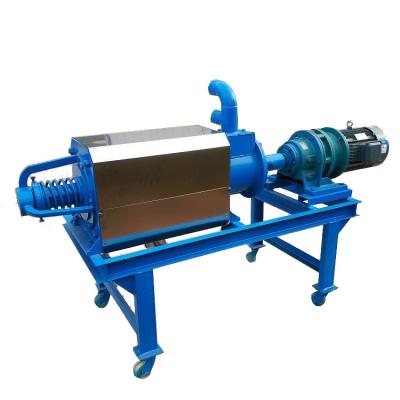 China Cow Press Dehydrator Chicken Pig Fertilizer Solid Liquid Separator Dung Dewatering Machine/High Efficiency Low Cost Sheep Screw for sale