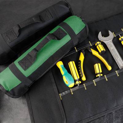 China Rolling 600D Tool Bag Portable Nylon Tool Pouch Organizer For Work for sale