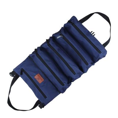 China Multifunctional Custom Tool Bag Eco-friendly Logo Heavy Duty Electrician Tool Bag Oxford Rolling Bag for sale