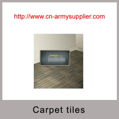 China Customerized home commercial plain jacquard carpet tiles with backing for sale