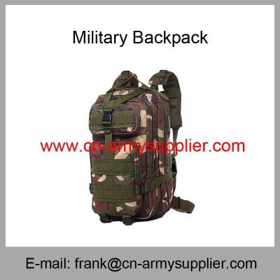 China Wholesale Cheap China Army Camouflage Water-resistant  Military 3P Backpack for sale