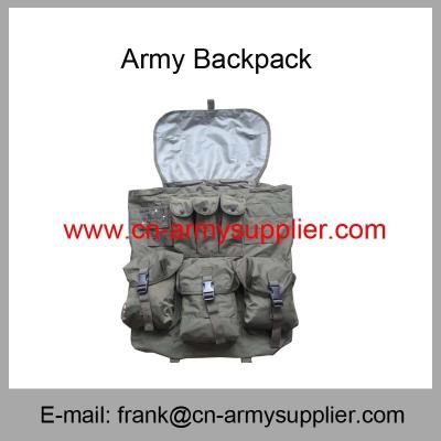 China Wholesale Cheap China Army Green Water-resistant  Military Alice Backpack for sale