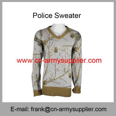 China Wholesale Cheap China Military Desert Camouflage Army Police Officer Sweater for sale