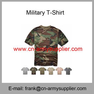 China Wholesale Cheap China Army Digital Camouflage Military Police T-Shirt for sale