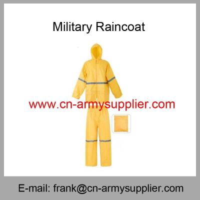 China Wholesale Cheap China Military Reflective Oxford Polyester Army Police Raincoat for sale