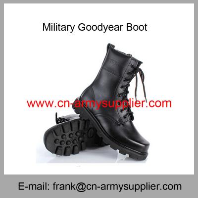 China Wholesale Cheap China Military Full Split Leather Army Police Combat Boot for sale