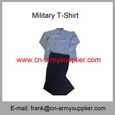 China Wholesale Cheap China Military Wool Cotton Polyester Army Police Officer Shirt for sale